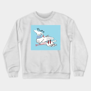 ASL Time for School Crewneck Sweatshirt